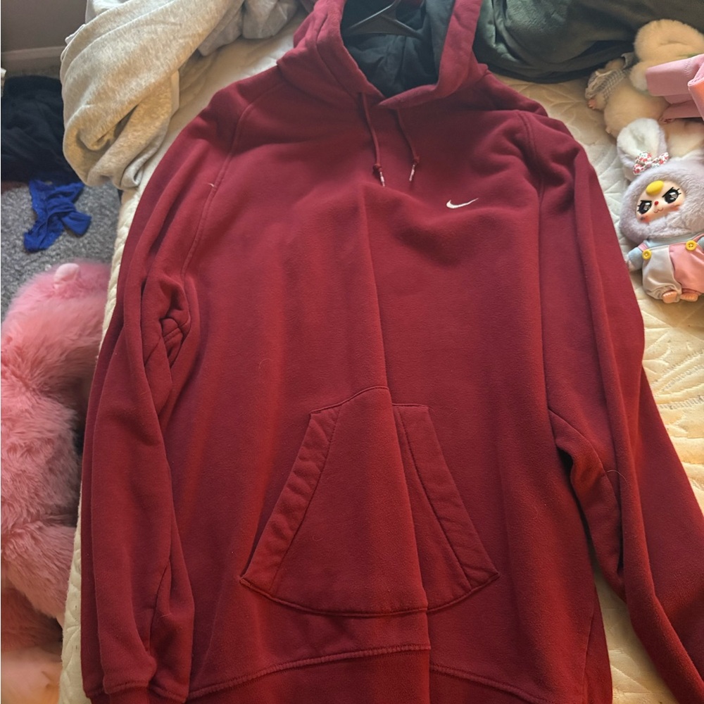 Nike Red Hoodie Jacket